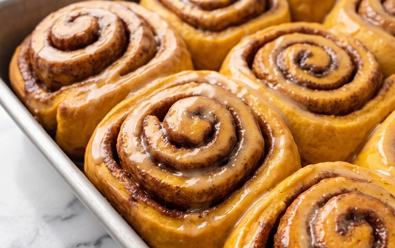 Easy Pumpkin Cinnamon Rolls – Quick & Delicious
